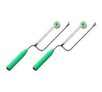 Lot de 2 outils de plantation de patates douces en fer avec poignée ergonomique