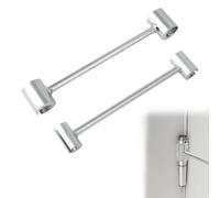 Lot de 2 outils de réglage de charnière de porte e réglage de la fente de charnière de 14 à 19 mm et 23 à 25 mm - Pour porte coupe-feu, portes de salle blanche, portes de sécurité