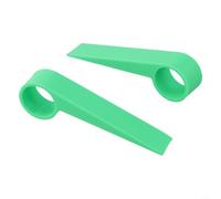 Lot de 2 outils de réinitialisation de piston de frein hydraulique, pour VTT et vélos de route, écarteur de piston d'étrier de frein à disque, pour l'entretien du frein hydraulique de vélo, vert