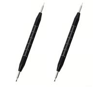 Lot de 2 outils de réparation de montre avec barre à ressort et ouvre-goupille pour réparation de bracelet de montre et de maillons de bracelet