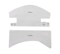 Lot de 2 outils de réparation de violon en métal - Grattoir - 10 styles
