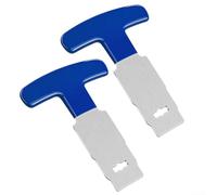 Lot de 2 outils de retrait de piscine en acier inoxydable de qualité supérieure pour tâches de buse Hayward