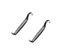 Lot de 2 outils de sculpture en argile double face légers pour une manipulation facile des projets créatifs en céramique