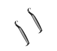 Lot de 2 outils de sculpture professionnels légers avec bords de perçage parfaits pour la sculpture détaillée de l'argile dans la céramique art poterie garniture