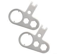 Lot de 2 outils de service de plongée sous-marine pour gonfleur BCD et valves de réservoir aidant à garder les pièces internes du gonfleur propres (2 pièces)