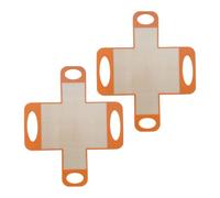 Lot de 2 outils de transfert de pain en silicone avec poignées pour cocotte, tapis de cuisson antiadhésifs compatibles avec les moules à pain, passe au lave-vaisselle, pain anti-adhésif avec poignée