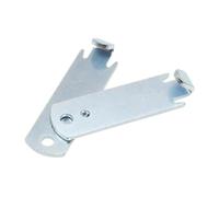 Lot de 2 outils multifonctions en acier robuste - Pour réparer, attacher, fixer des clôtures, poteaux, construction, serre, mailles, rocher