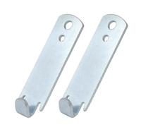 Lot de 2 outils torsadés pour clôtures compatibles avec perceuse | Torchon pour clôtures, poteaux, agriculture, serres de jardin