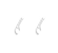 Lot de 2 ouvre-boîtes pour retirer les couvercles de seau - Argenté - 4,7 mm d'épaisseur