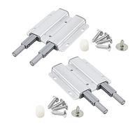 Lot de 2 ouvre-porte aimanté Push to Open - Amortisseurs de porte de meubles - Loquet magnétique - Pour portes, meubles, tiroirs, ouvre-pression