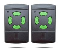 Lot de 2 ouvre-porte de garage 26,975 MHz pour émetteur manuel, télécommande de porte de garage, compatible avec Hormann HSM2 HSM4 HS1 HS2 HS4 HSE2 HSZ1 HSZ2 HSP4