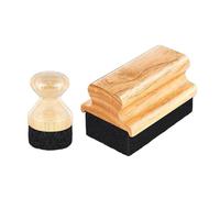 Lot de 2 packs Chopping Board Wax with Non-Slip Grip Oil Applicator for Easy Application on Bamboo Kitchen Boards - Essential Maintenance Tool for Wooden Cutting Boards