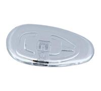 Lot de 2 paires (4 pièces) de coussinets de nez pour lunettes - Système de vis en silicone - Différentes tailles (gouttes 19 mm)