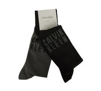 Lot de 2 paires chaussette socquette trunk coton homme bipack CK CALVIN KLEIN ar