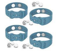 Lot de 2 paires de bracelets pour soulager le mal des transports - Bracelets d'acupression - Pour les nausées matinales, le mal de mer, les maladies de la voiture - taule