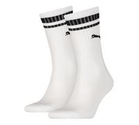 PUMA Chaussettes de sport noir / blanc, Taille 43-46