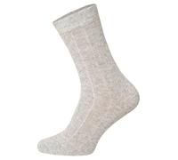 Lot de 2 paires de chaussettes en cachemire mérinos pour homme et femme - Chaussettes de luxe en laine mérinos particulièrement dense - Coutures peu compressives au niveau des orteils résistantes,