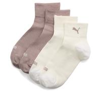 Lot de 2 paires de chaussettes mi-montantes PUMA Femme, Accessoires, Beige, 39-42 39-42