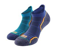 Lot de 2 paires de chaussettes monocouches Run Socklet pour hommes