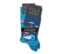Lot de 2 paires de chaussettes pour homme et femme, Phare, 42-47