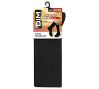 Chaussettes et collants Dim Thermo Polaire Mi-Chaussettes X2 Homme pour Homme 39 - 42 Noir