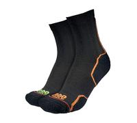 1000 Mile Trail Repreve Single Layer Socks 2 Units Noir EU 43-46 1/2 Homme,Femme Black Orange Green