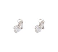 Lot de 2 paires de chaussures pour femme à l'échelle 1/4 avec nœud mignon, robuste, réaliste, boucle en forme de cœur miniature, blanc, 5 cm x 2,2 cm
