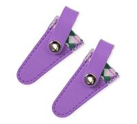 Lot de 2 paires de ciseaux de protection en treillis colorés pour broderie, outil de coupe portable pour protections