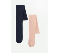 Lot de 2 paires de collants enfant tchatcha bleu 31/34