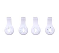 Lot de 2 paires de coques intérieures de rechange pour écouteurs sans fil Studio 3.0, pièces de réparation blanches