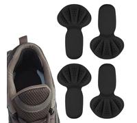 Lot de 2 Paires de Coussin de Talon 2 en 1 en Éponge pour L'arrière du Talon, Coussin de Talon en Mousse, Prévient les Ampoules et les Frottements, pour la Plupart des Types de Chaussures, Universel