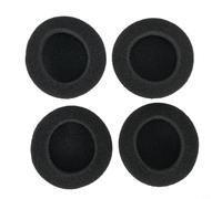 Lot de 2 paires de coussinets d'oreille en éponge douce compatibles avec casque de jeu Logitech G933 G633 G533 50 mm