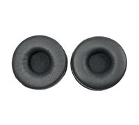 Lot de 2 paires de coussinets d'oreille pour casque Jabra GN2100 GN9120 GN 2100 2110 2124 2125 9300 9330 9350 (cuir)