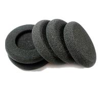 Lot de 2 paires de coussinets en mousse éponge de 50 mm pour casque Koss Porta Pro PP PX100, Sony Sennheisers, Philips, Panasonic RP-HT21 AKG (noir)