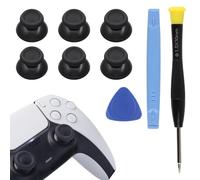 Lot de 2 paires de joysticks de rechange pour manette PS5, manette analogique personnalisée compatible avec PS5, pour tous les modèles de manettes PS4, manette universelle non incluse