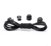 Lot de 2 paires de lacets élastiques à dégagement rapide pour enfants et adultes avec bande en caoutchouc extensible, 1 mètre de long, pour le sport et une utilisation quotidienne (I)