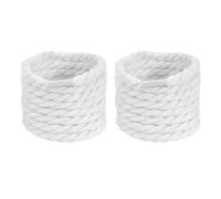 Lot de 2 paires de lacets ronds épais de 120 cm de long pour chaussures tressées torsadées pour chaussures de rechange pour un usage quotidien