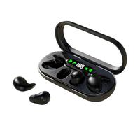 Lot de 2 paires de mini écouteurs pour dormir sans fil - Invisibles - Écouteurs pour petites oreilles - Écouteurs de sommeil Bluetooth - Dormeur latéral - Écouteurs sans fil pour dormir