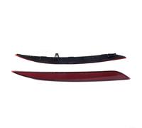 Lot de 2 paires de réflecteurs de pare-chocs arrière en plastique ABS rouge pour Tesla Model Y - Côté gauche et droit - Accessoires de sécurité pour conduite