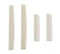 Lot de 2 paires de selles et écrous en os pour instruments à six cordes