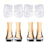 Lot de 2 paires de semelles orthopédiques, 3 couches réglables pour talon compensé, correction de la supination et de la pronation, pour femmes et hommes (taille S)