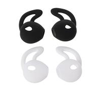 Lot de 2 paires d'embouts intra-auriculaires en silicone avec crochet d'oreille pour