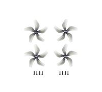 Lot de 2 Paires d'hélices 2925 2,9 x 2,5 x 5, Support en T Compatible avec FPV, vis M2 x 7, Drone Universel de 3 Pouces(Grey 4 PCS)