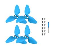 Lot de 2 paires d'hélices for DJI Neo, colorées, à dégagement rapide, pièces de rechange, ventilateurs, aile, hélice légère(Blue)