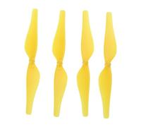 Lot de 2 paires d'hélices pour drones - Accessoires de rechange pour Tello Flight - Libération rapide - Faible bruit - Pagaie de couleur