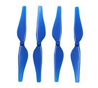 Lot de 2 paires d'hélices pour drones - Accessoires de rechange pour Tello Flight - Libération rapide - Faible bruit - Pagaie de couleur