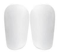 Lot de 2 Paires protège-Tibias Football Extra Petits, équipement Protection, Mini, for Hommes, Femmes, Enfants, garçons et Filles pour Hommes Et Femmes(White 1,10x6cm)