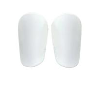 Lot de 2 Paires protège-Tibias Football for Enfants et Adultes, Mini-protège-Tibias d'entraînement for équipement, for Pieds pour Hommes, Femmes(White,M)
