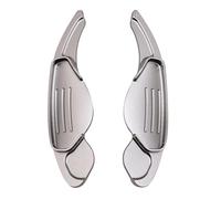 Lot de 2 palettes changement vitesse extensibles for volant voiture, compatibles avec les modèles Land Range Rover Evoque Discovery Sport, Jaguar XF XE XJ F-PACE F-TYPE X760(GRAY)