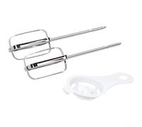Lot de 2 palettes de mélange et crochets à pâte, accessoires de mélangeur en acier inoxydable, pour mixeurs portables Kenwood, pièces de rechange pour la préparation des aliments de cuisine et les